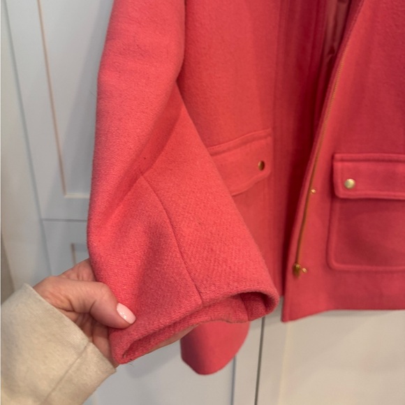J. Crew Factory Vail Hooded Parka - Bubblegum pink - Picture 6 of 14
